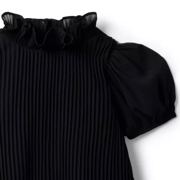 Janie and Jack Special Occasion Chiffon Puff Sleeves Dress - Picture 5 of 11